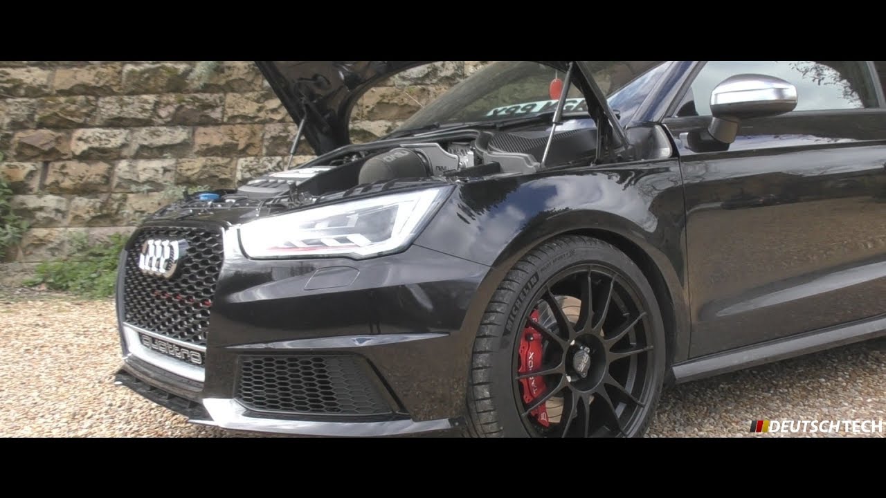 412HP Audi S1 Stage 3- IS38- Pops & Bangs!