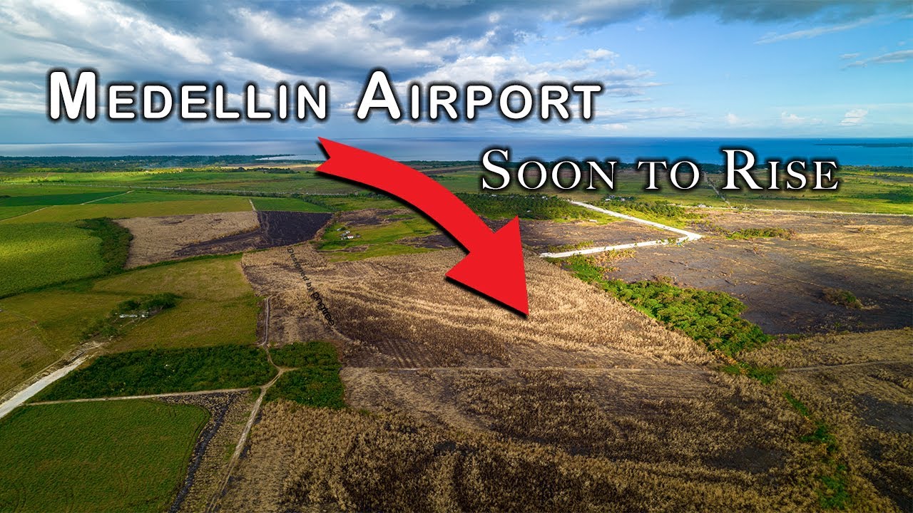 Aerial Survey of Soon to Rise MEDELLIN Airport in Northern CEBU