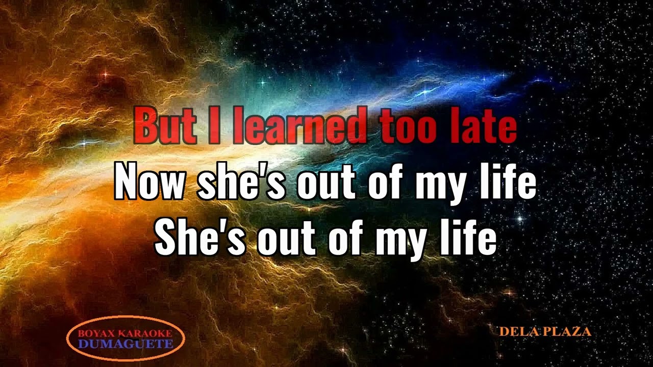 She's Out Of My Life   Steve Lawrence   AI Sing A Long