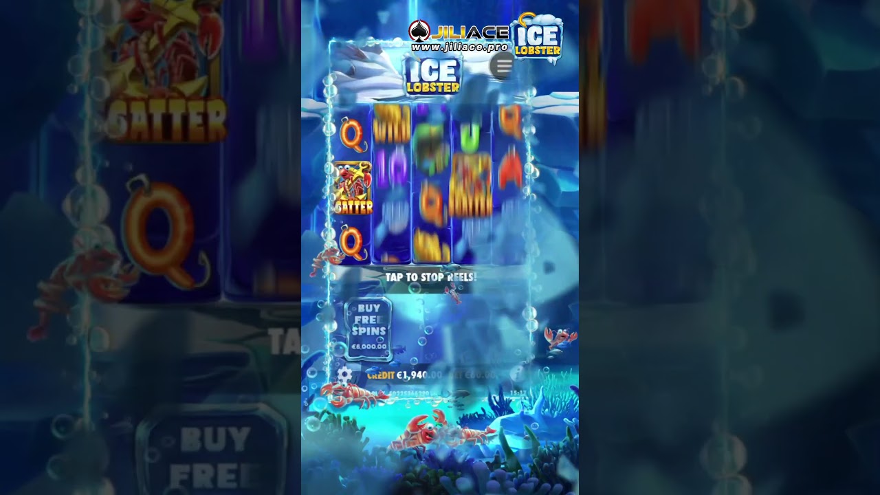 Fish for the underwater treasure and discover the riches of the Ice Lobster. #slot #bigprize #games