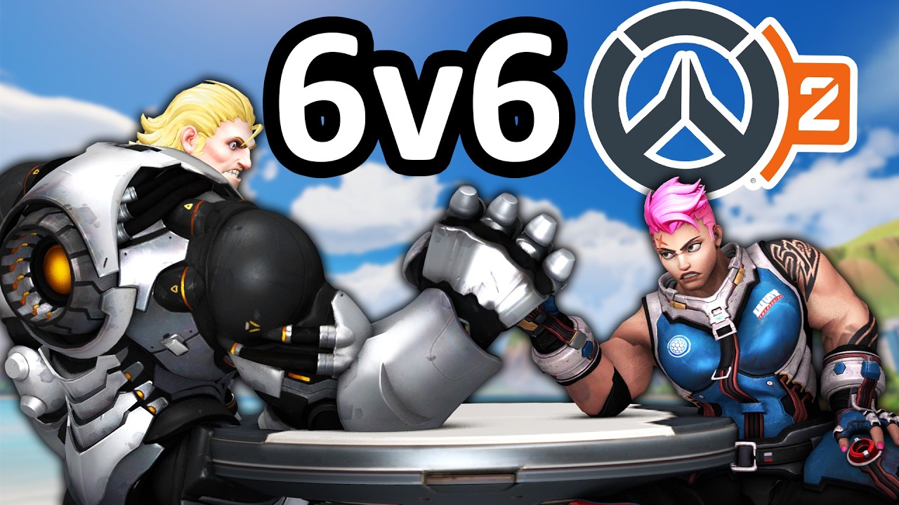 Возвращение режима 6 на 6 в Overwatch 2