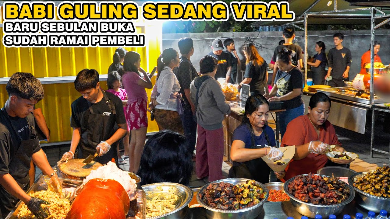 BIGUL VIRAL DI CELUK SUKAWATI ‼️ 70 KG 5 JAM LUDES - BABI GULING LOKHA BATUAN