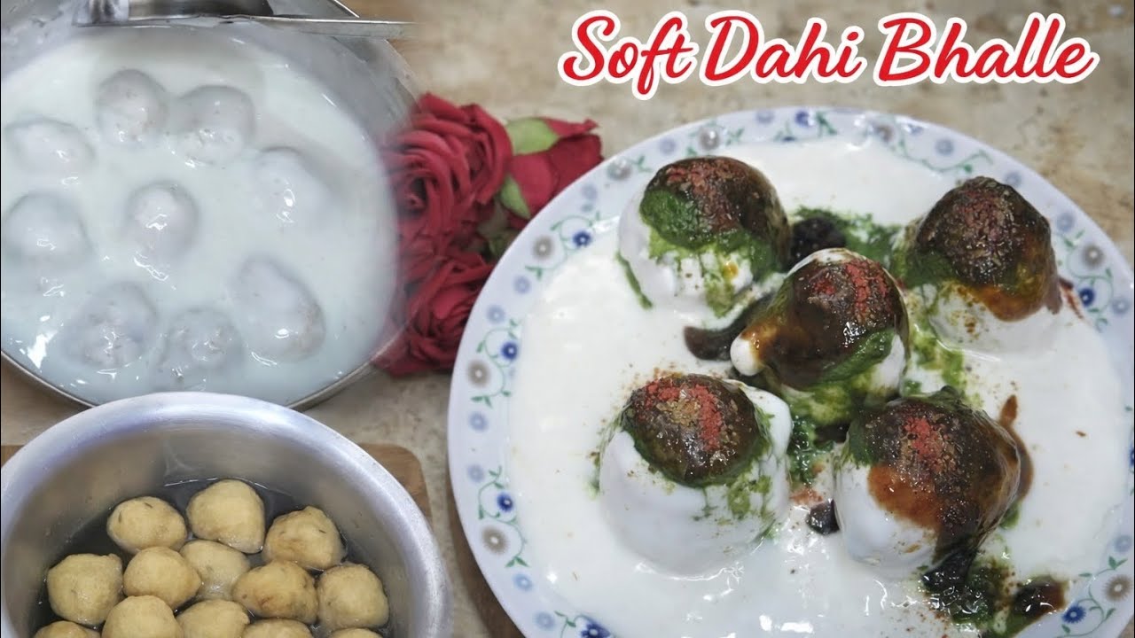 रुई जैसे सॉफ्ट दही भल्ले |Soft & Fluffy DahiBhalle Recipe