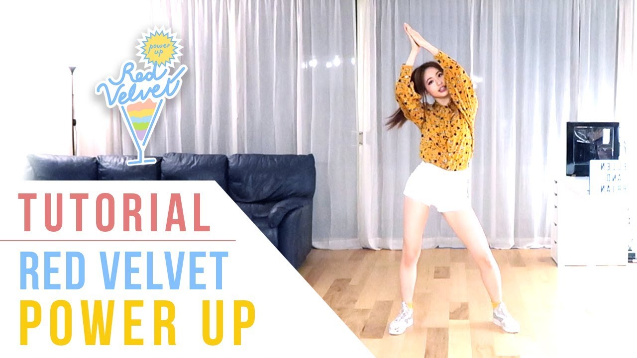 Red Velvet (레드벨벳) - Power Up Tutorial (Mirrored) | Ellen and Brian