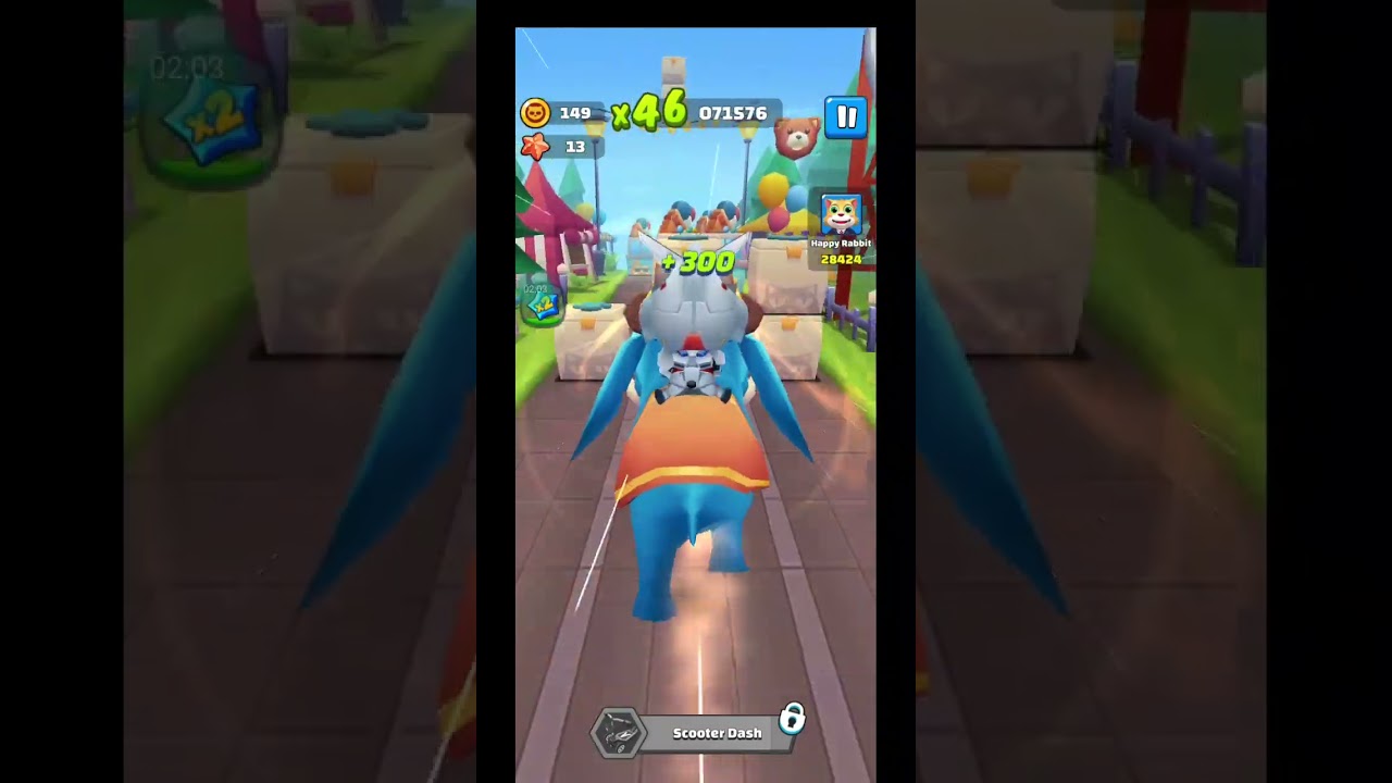 jogando novamente cat runner