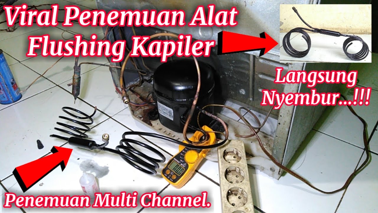 Cara Mengatasi Pipa Kapiler Kulkas Buntu Parah Tanpa Mengganti