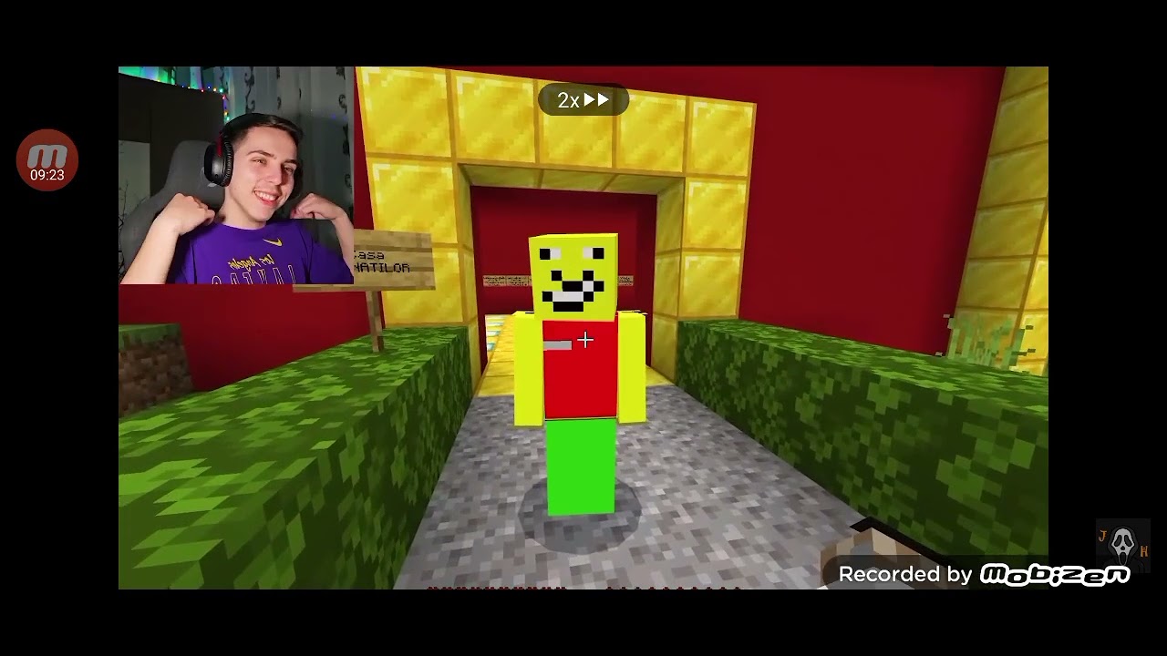 Recționâm la cu îi viața cu tatăl strict pe Minecraft.