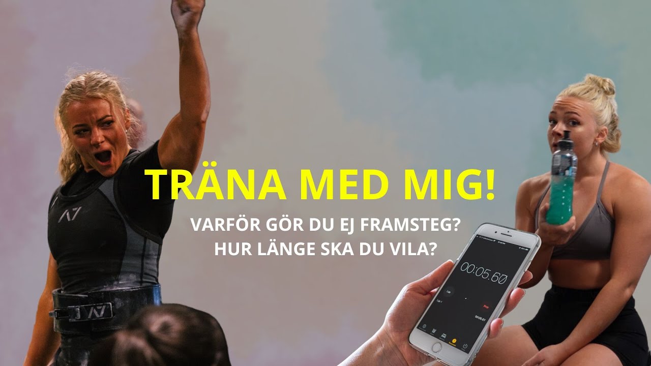 Tr&auml;na med mig! | Hur l&auml;nge ska du vila? | Varf&ouml;r du ej g&ouml;r framsteg i din tr&auml;ning?