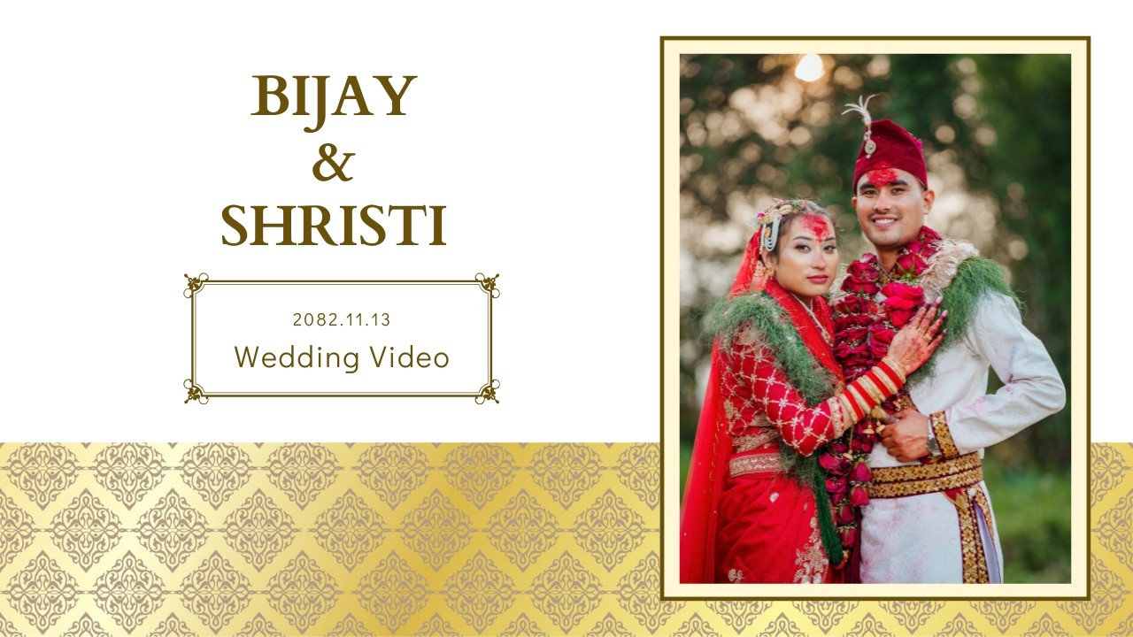 Bijay & Shristi || Tharu Wedding Video || Binam Photography