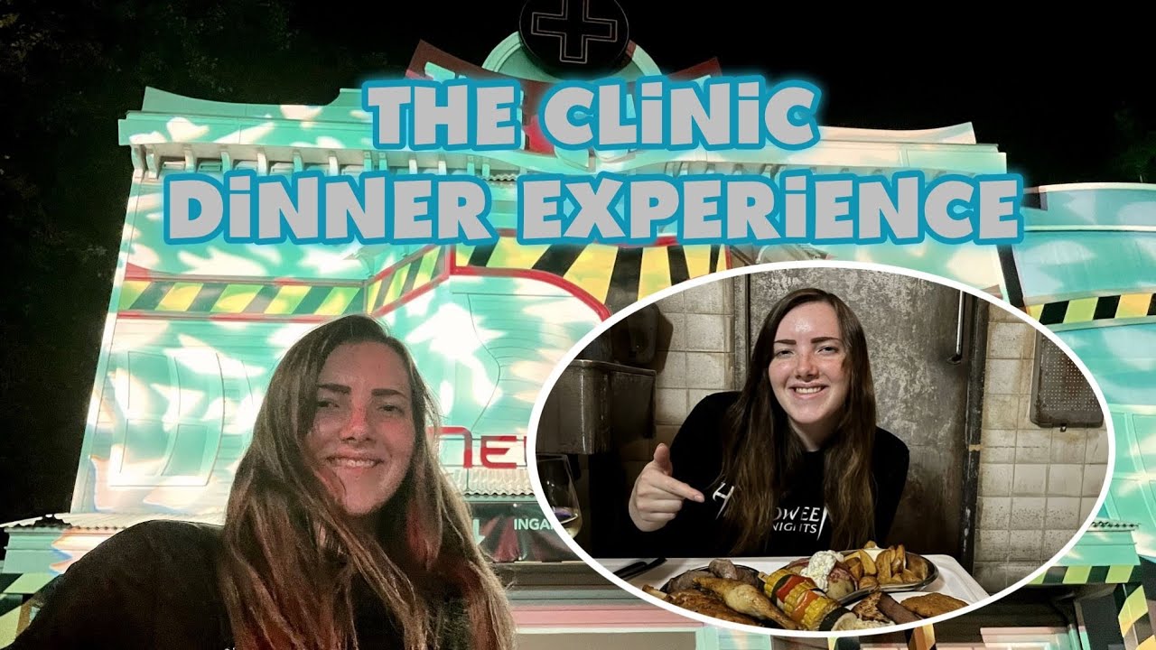 Walibi [VLOG] THE CLINIC DINNER EXPERIENCE! HALLOWEEN FRIGHT NIGHTS 2021!