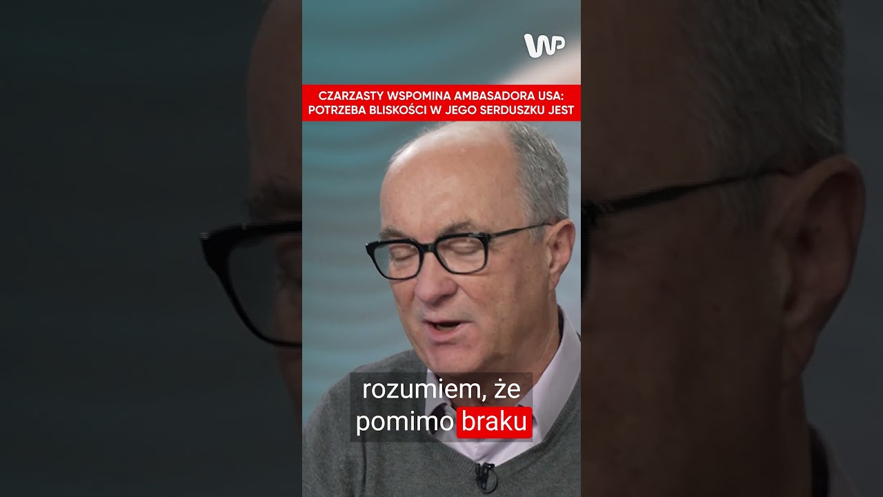 Czarzasty nagle wspomniał ambasadora USA: Potrzeba bliskości w serduszku jest