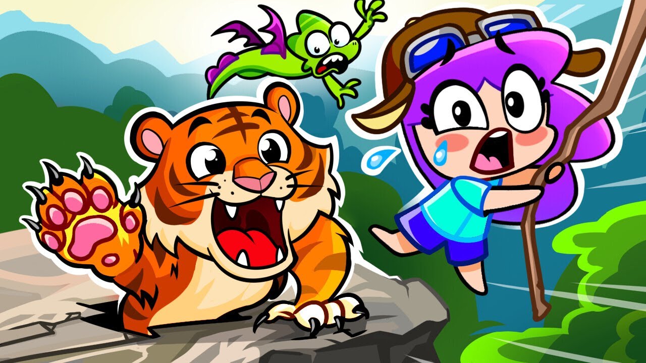 🚫 Don’t Bring Wild Animals Home! 🐯 Be Safe & Play Smart | Viv and Denny Stories