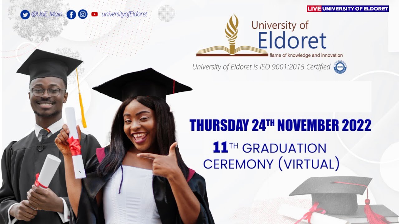 University of Eldoret 11th Graduation Ceremony( Live Test)