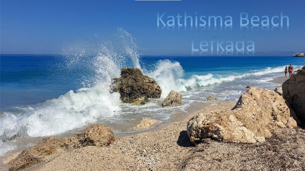 Kathisma Beach Lefkada 🇬🇷 Greece fantastic beach