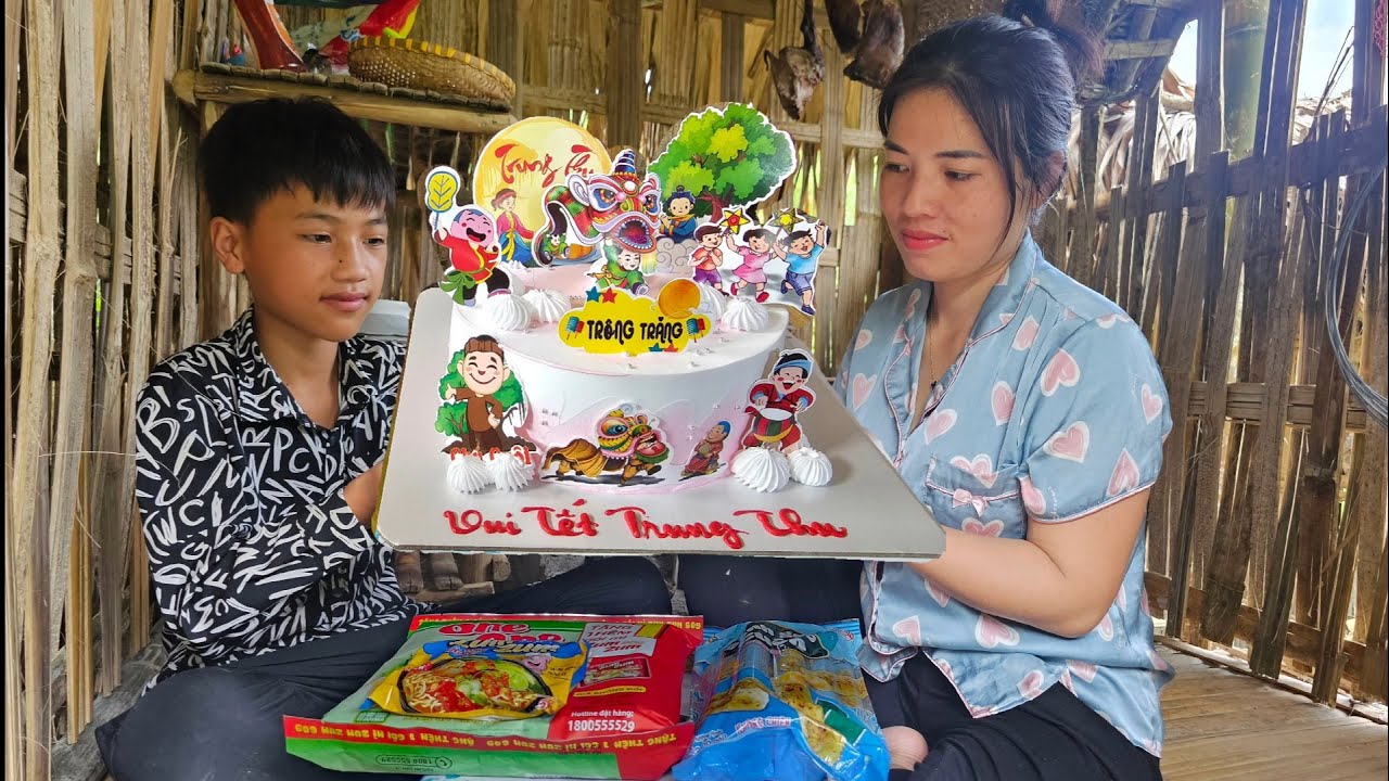 Nam's went to harvest oranges to sell. Received a surprising and meaningful gift from his kind aunt