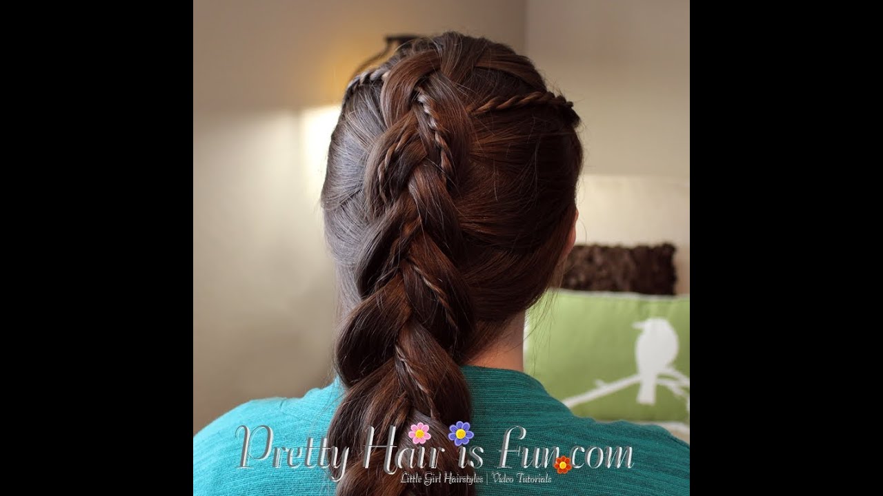 How To: Weaved Twist Dutch Braid | Pretty Hair is Fun