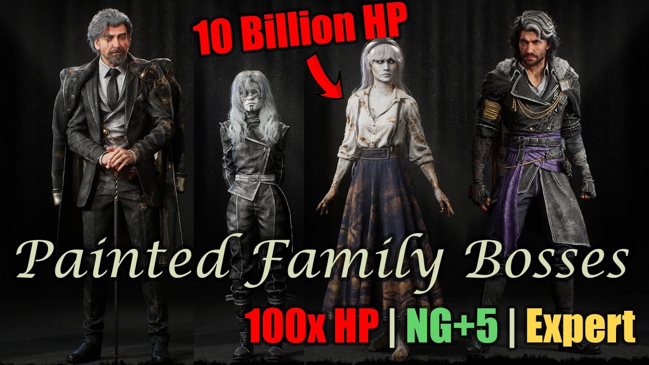 Expedition 33 - Painted Family Bosses (No Hit | 100x HP | NG+5)