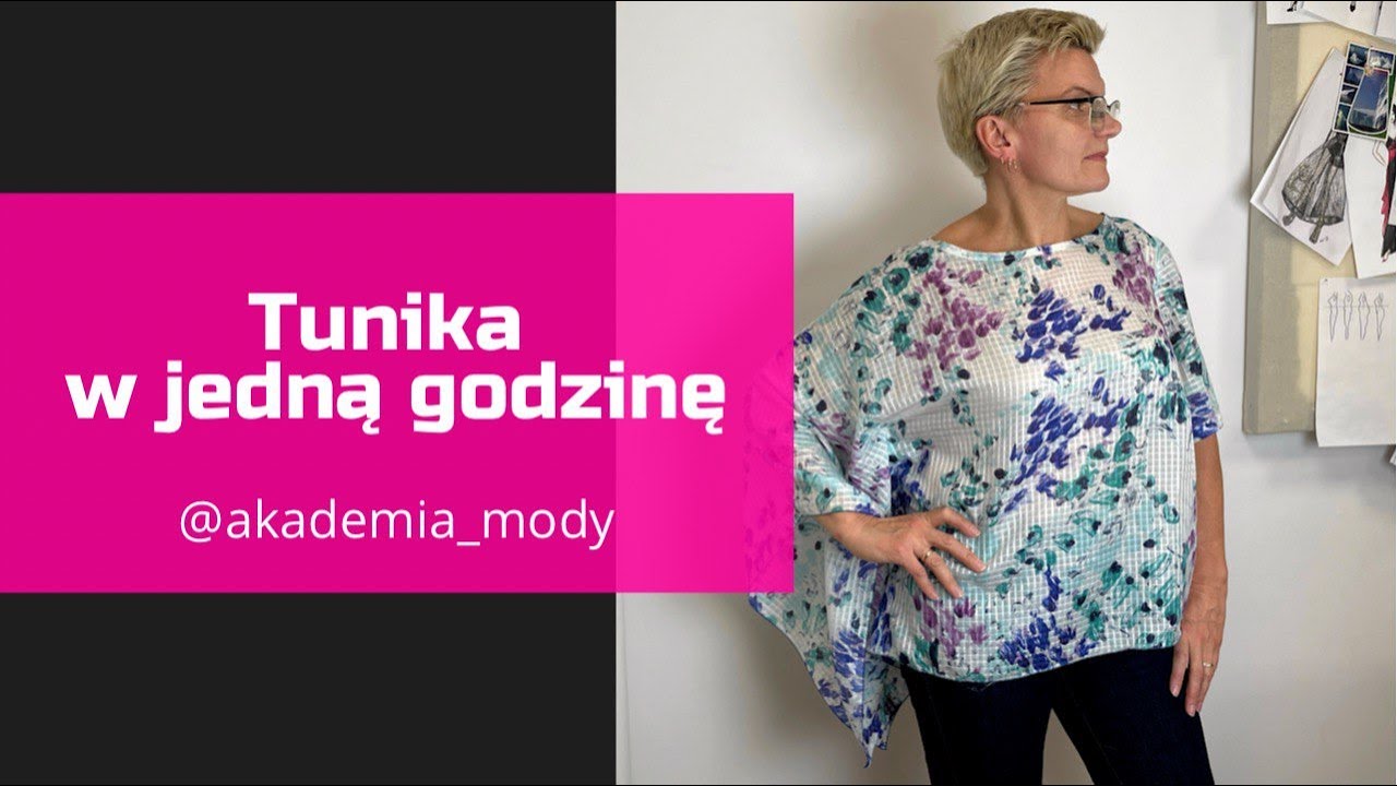 Wakacyjna tunika w jedną godzinę