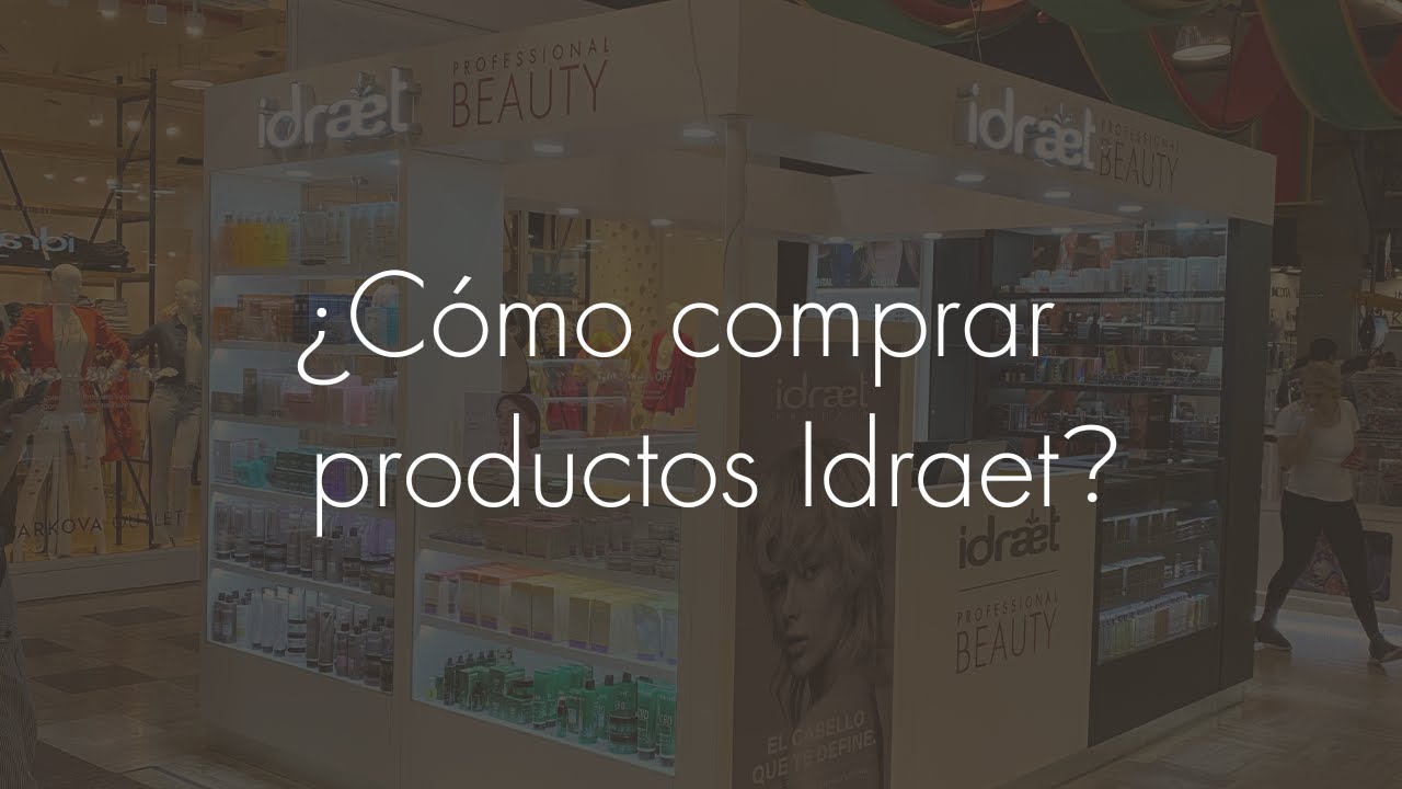 ¿Cómo comprar los productos Idraet?