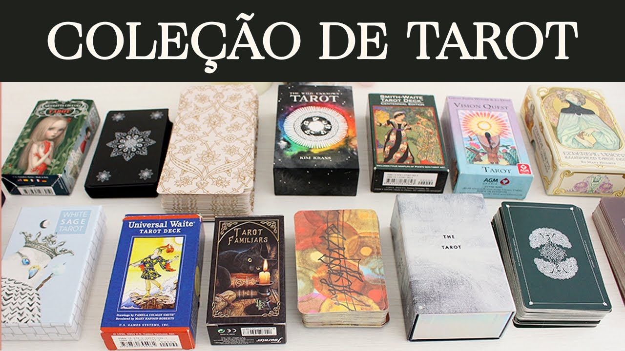 ☪ Minha coleção de Tarot (e onde comprar) ✨