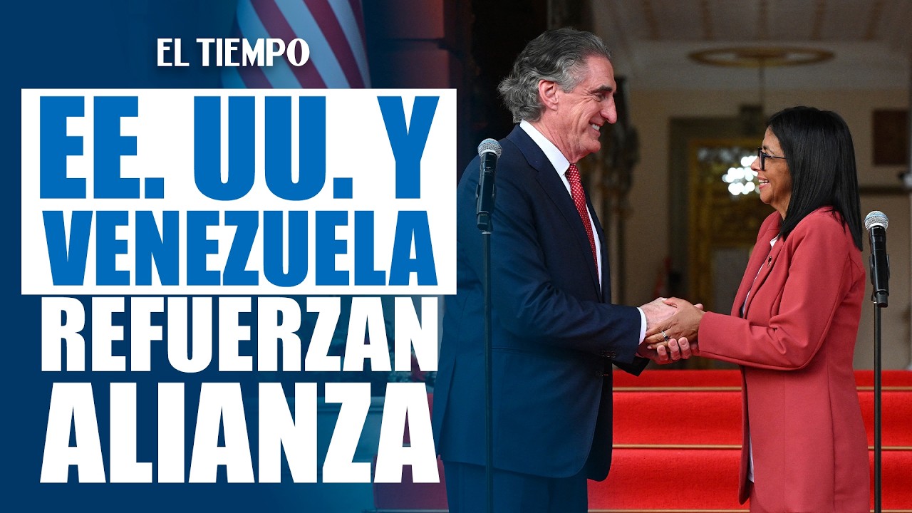 Presidenta de Venezuela recibe a secretario del Interior de EE. UU. | EL TIEMPO
