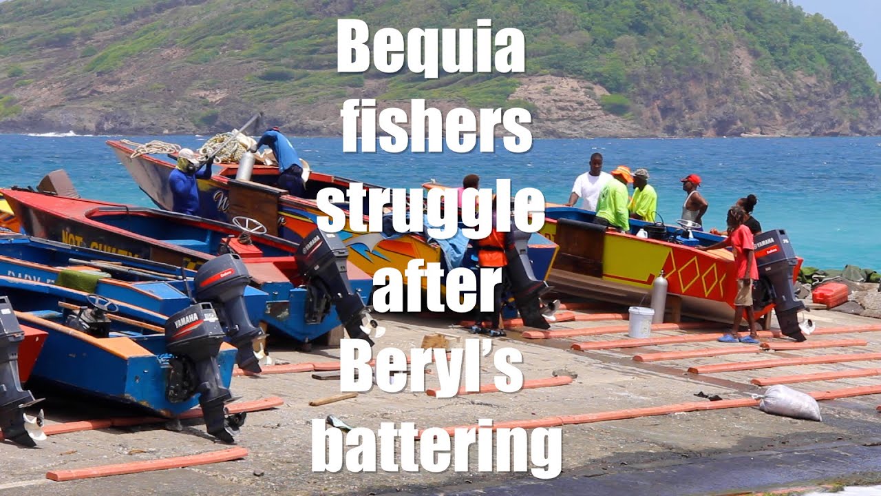 Bequia fishers struggle after Beryl’s battering