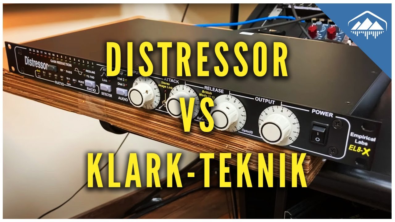 Me compro un DISTRESSOR y ésta es la sensación PREMIUM frente a equipo KLARK-TEKNIK