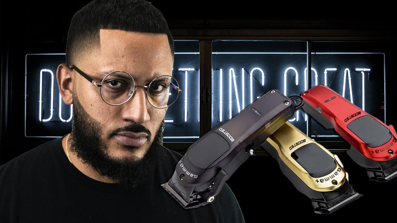 🔥 TRYING OUT GAMMA BOOSTED CLIPPERS ON BOSSIO! Haircut Tutorial 💪