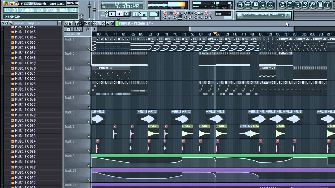 Fl Studio-Trance classics + flp