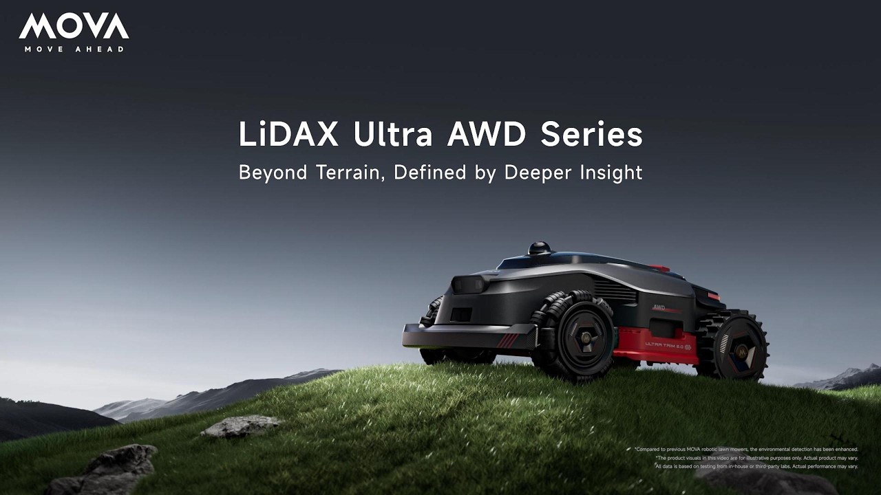 Meet the LiDAX Ultra AWD &mdash; the robotic mower that sees beyond limits.
