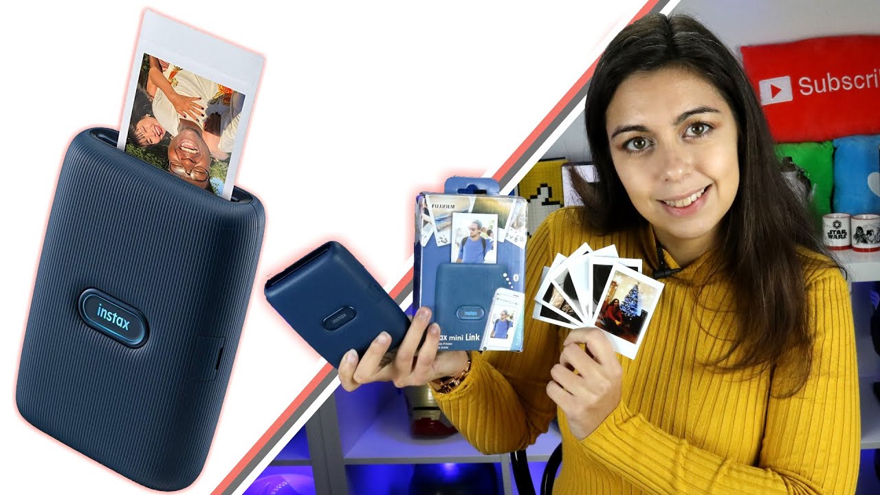 📷 Há uma coisa nesta impressora que não faz sentido! | FUJIFILM Instax Mini Link | Geek'alm