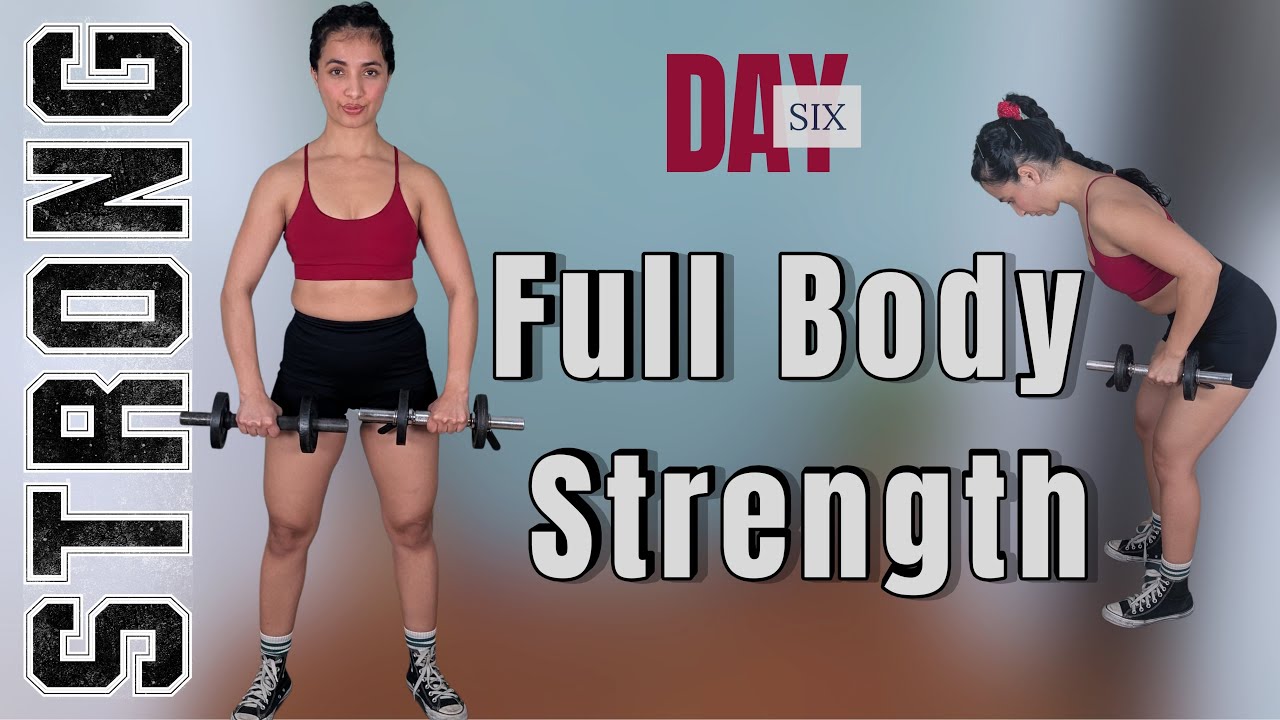 The Ultimate 20-Minute Full Body Dumbbell Circuit – Burn Fat & Build Strength | Day 6