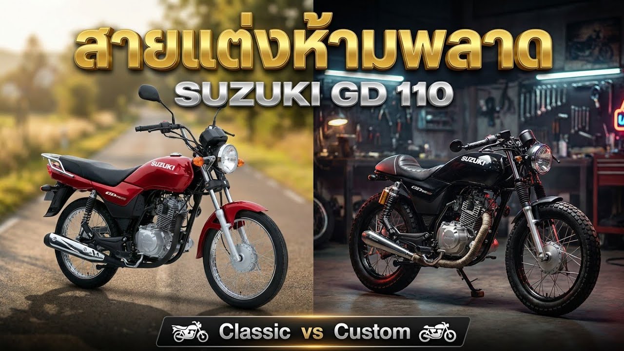 #ประวัติ ความเป็นมา #ข้อมูล #Suzuki #GD 110 #ข้อดี #ข้อเสีย 