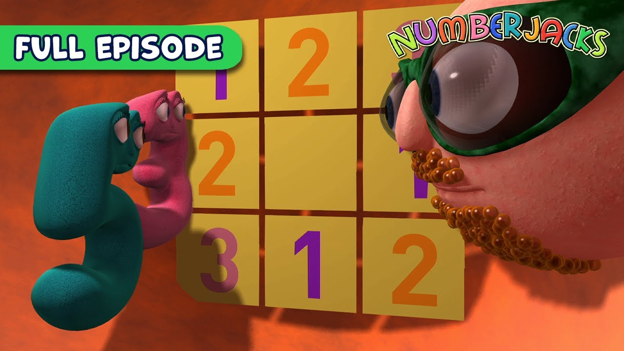 In, Out, Shake It All About | Season 1, Episode 4 | Numberjacks FULL Episode