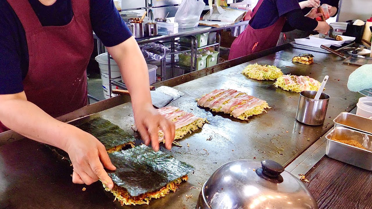岡山【隠れ名物一休焼！全国発送するほどの人気メニュー 】海苔巻きスタイルのお好み焼き！ボリュームあり！