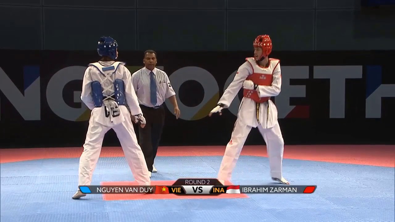 Taekwondo Kyorugi |  Nguyen Van Duy (VIE) - Ibrahim Zarman (INA) | SG 29 MEN'S UNDER 63KG -  FINAL
