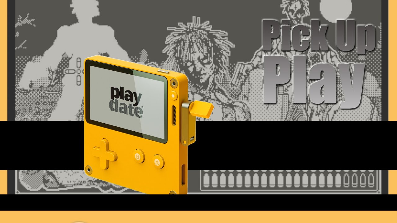Playdate First Impressions and Gameplay - Time Travel Adventures, Necro Crisis, Whitewater Wipeout