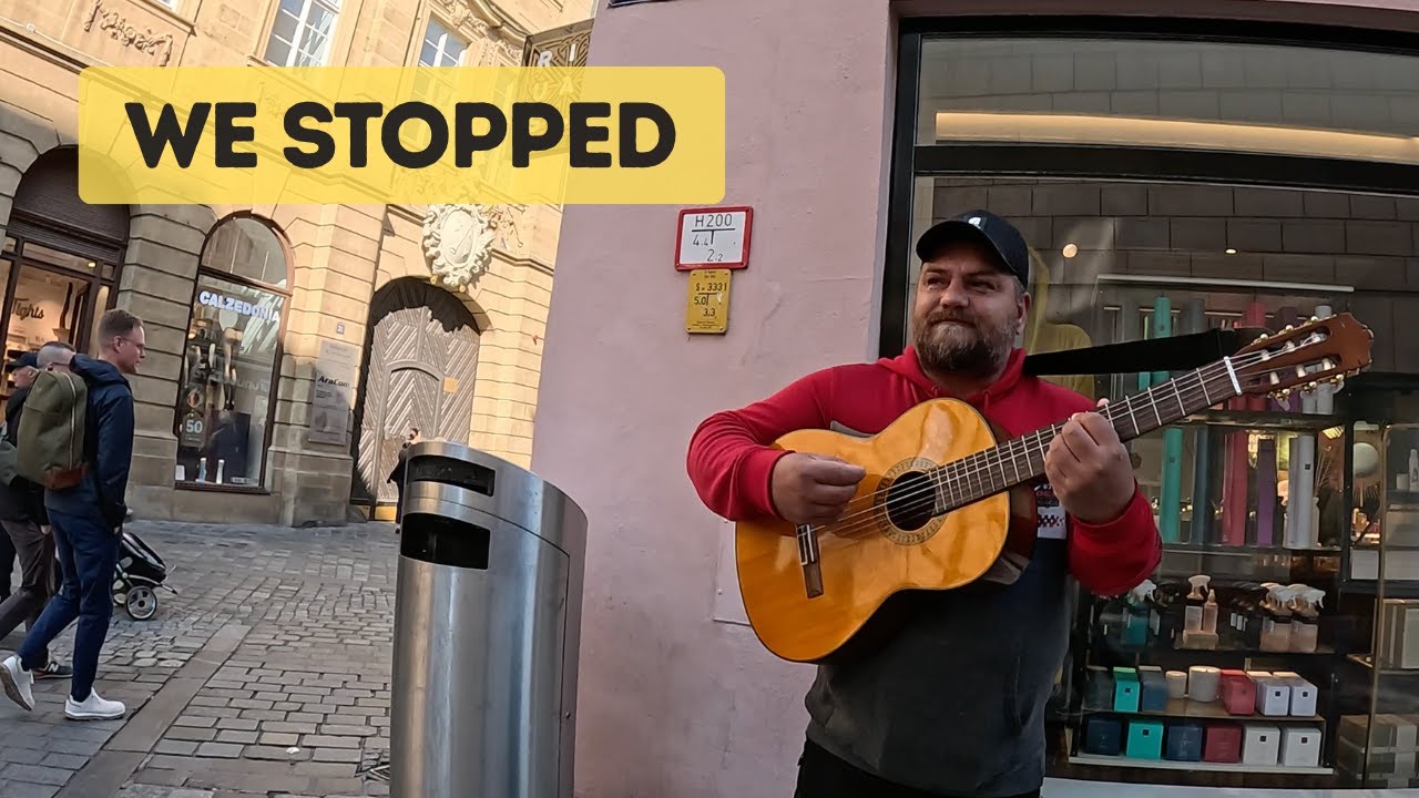 A Moment on the Streets of Bamberg 🇩🇪 | Street Performance