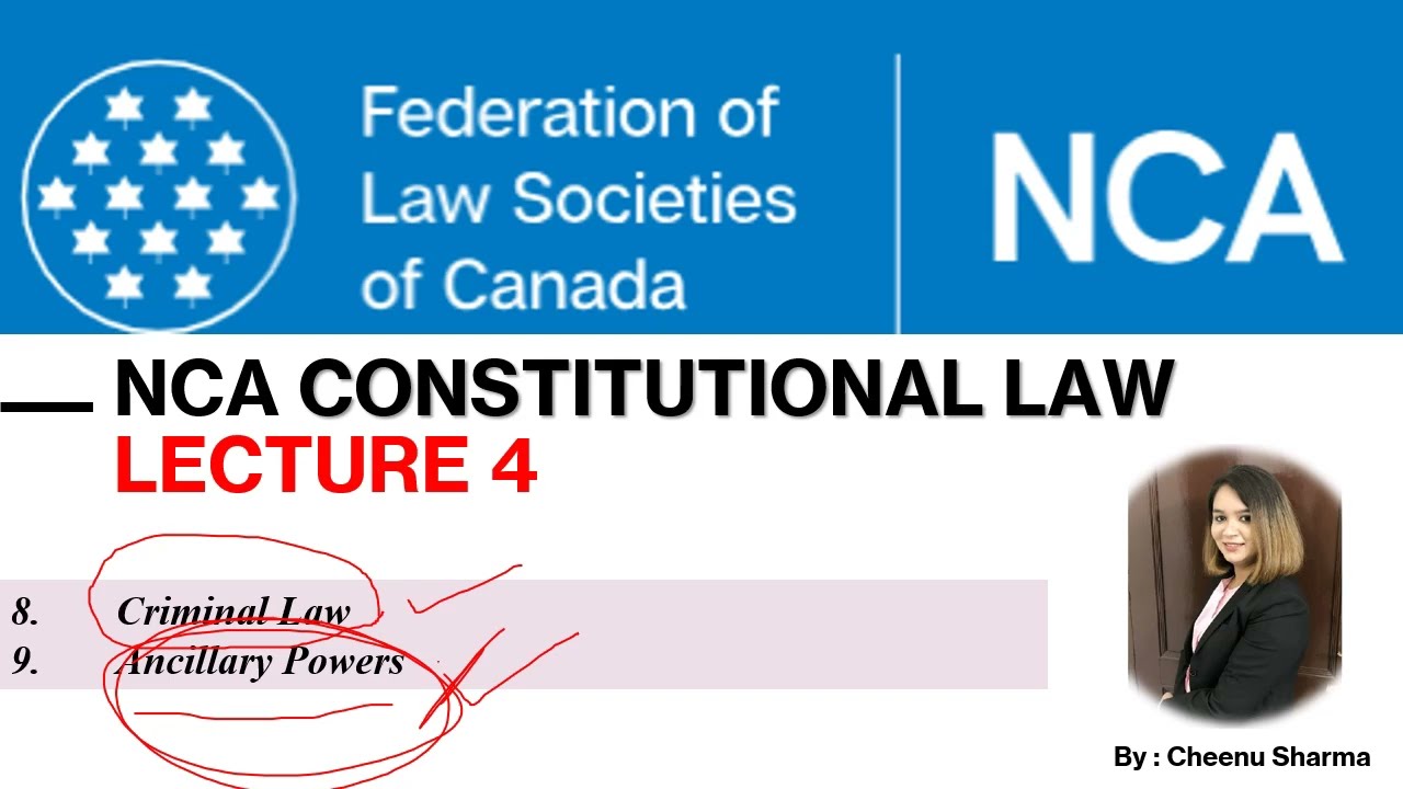 LECTURE 4:NCA CONSTITUTIONAL LAW│Course│June 10│Notes│ IRAC│Tutor│Studymaterial│CheenuSharma