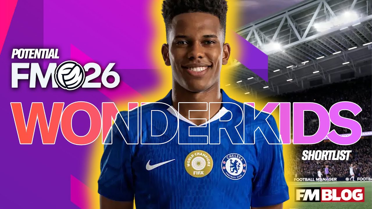 ПОТЕНЦИАЛЬНО ЛУЧШИЕ FM26 WONDERKIDS | Футбольный менеджер 2026