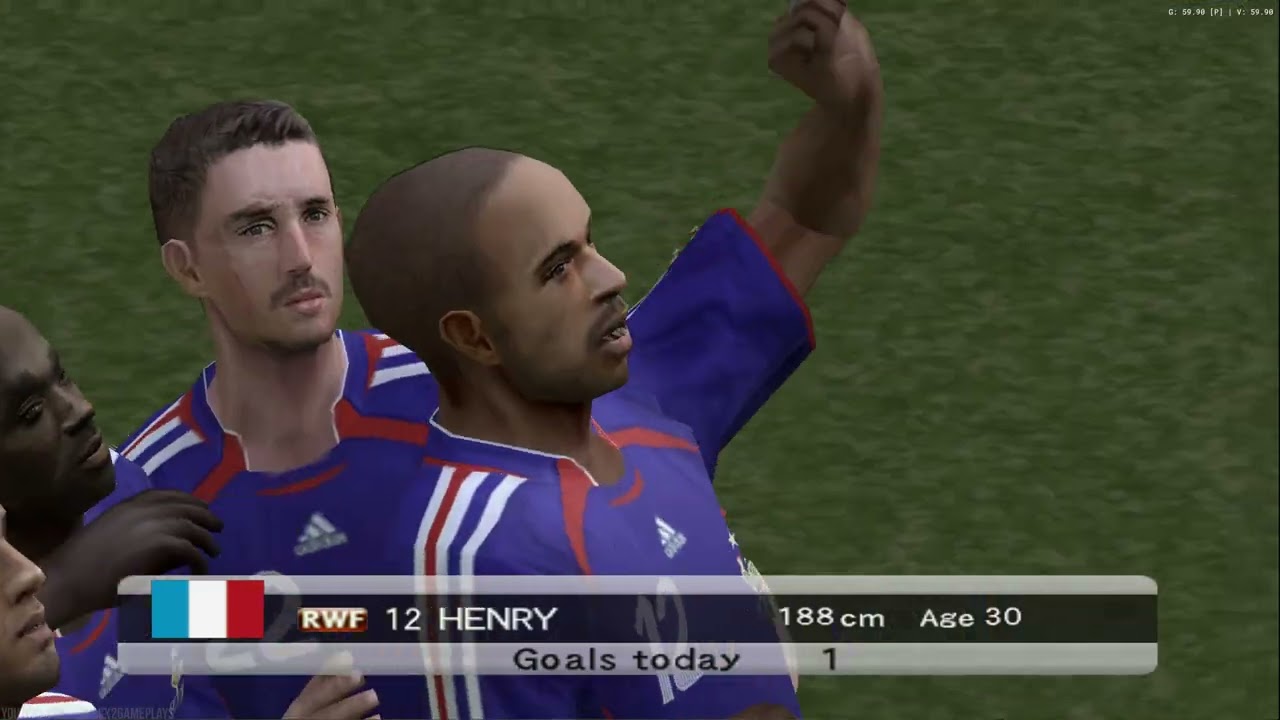 PES 2009 - PS2 | PCSX2 1.7 (Widescreen, Vulkan, 4K)
