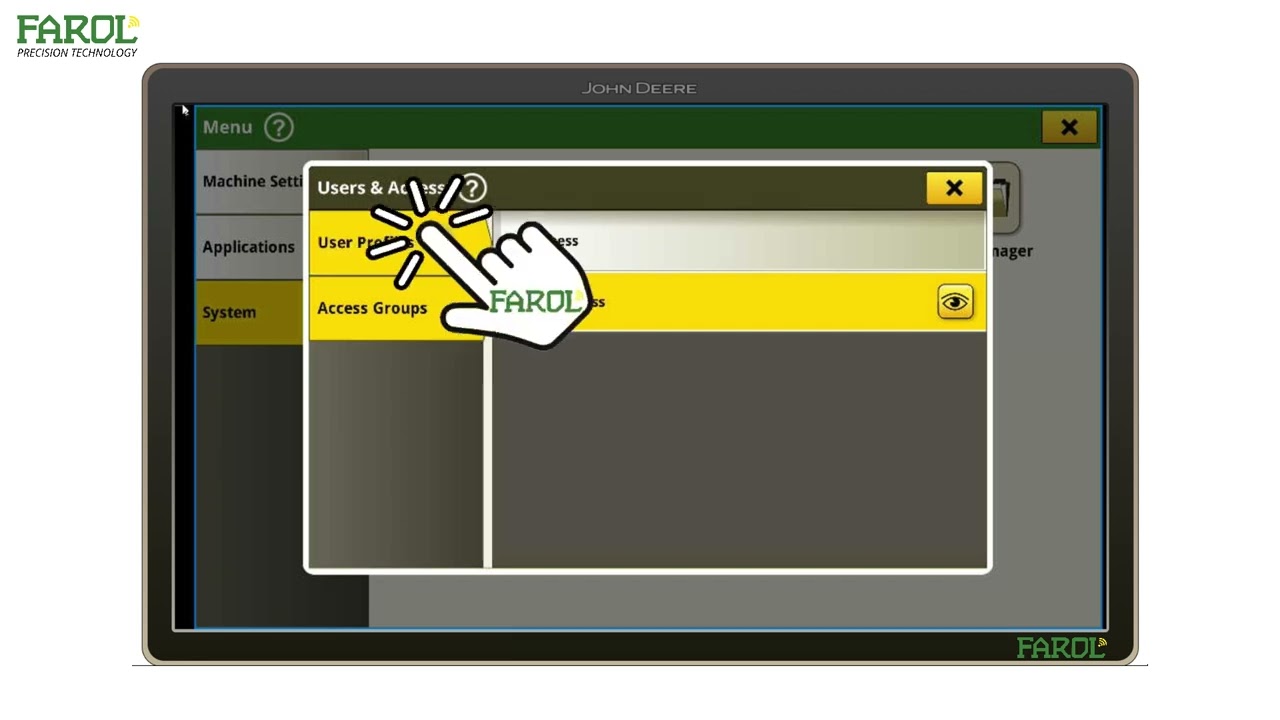 How to: Setup access rights