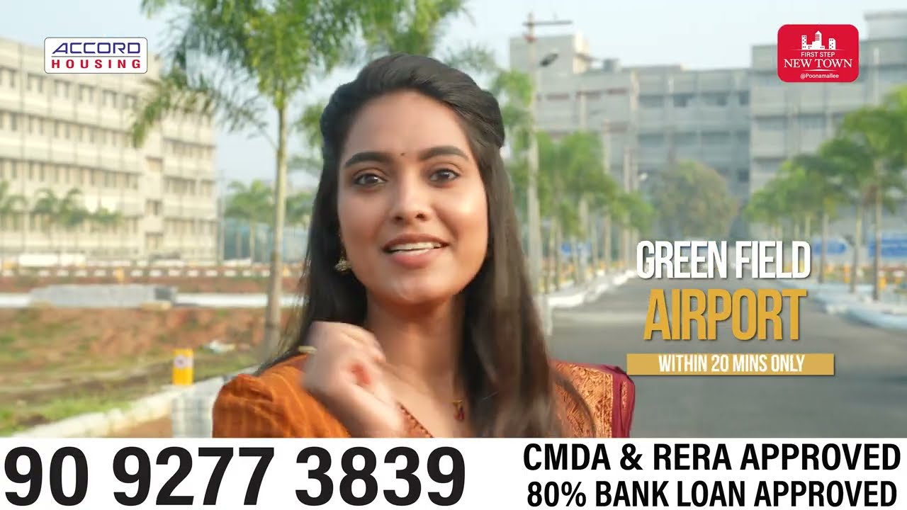 Accord Housing Presents Newtown at Poonamallee | CMDA Approved Plots for Smart Living🌟