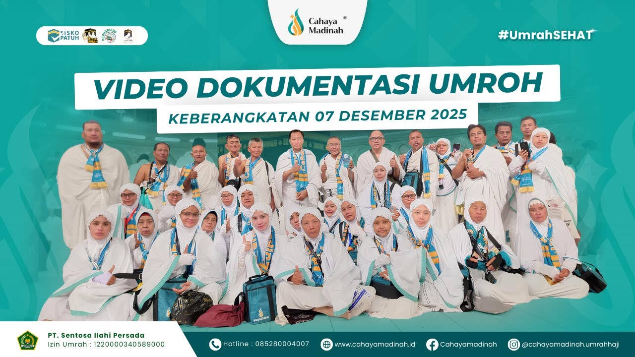Dokumentasi Keberangkatan Umroh 07 Desember 2025