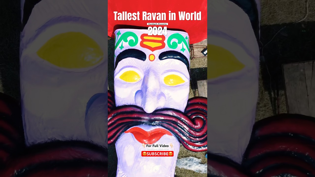 World&rsquo;s Tallest Ravan of 2024 | Tallest Ravan | Biggest Ravan #shorts #tallest #ravan #dussehra