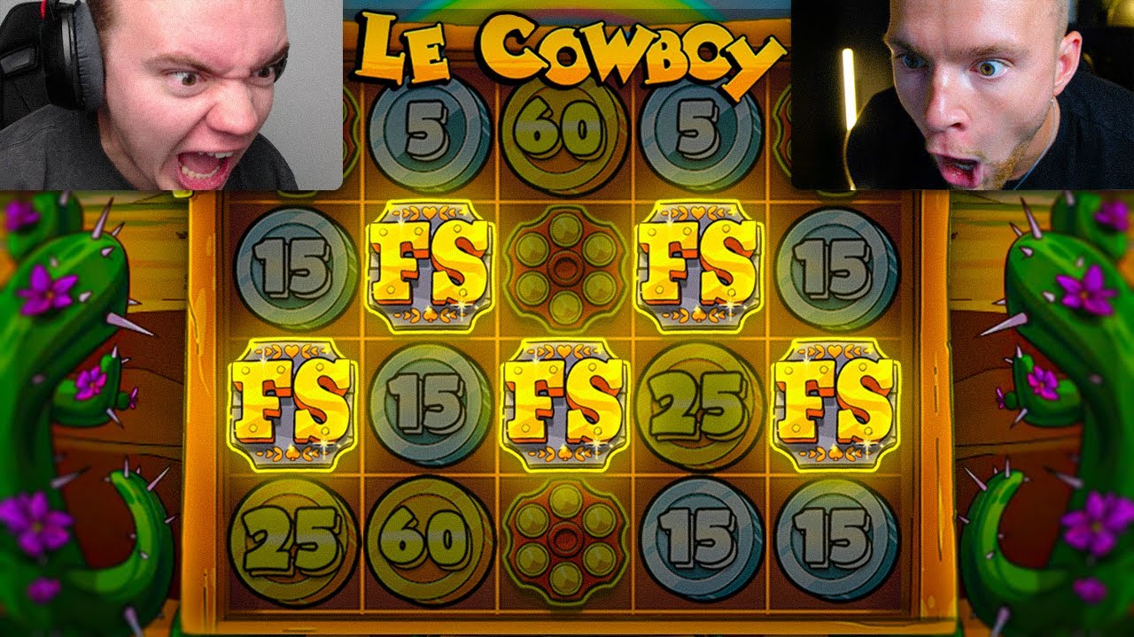 5 SCATTER BONUS On LE COWBOY... (INSANE)