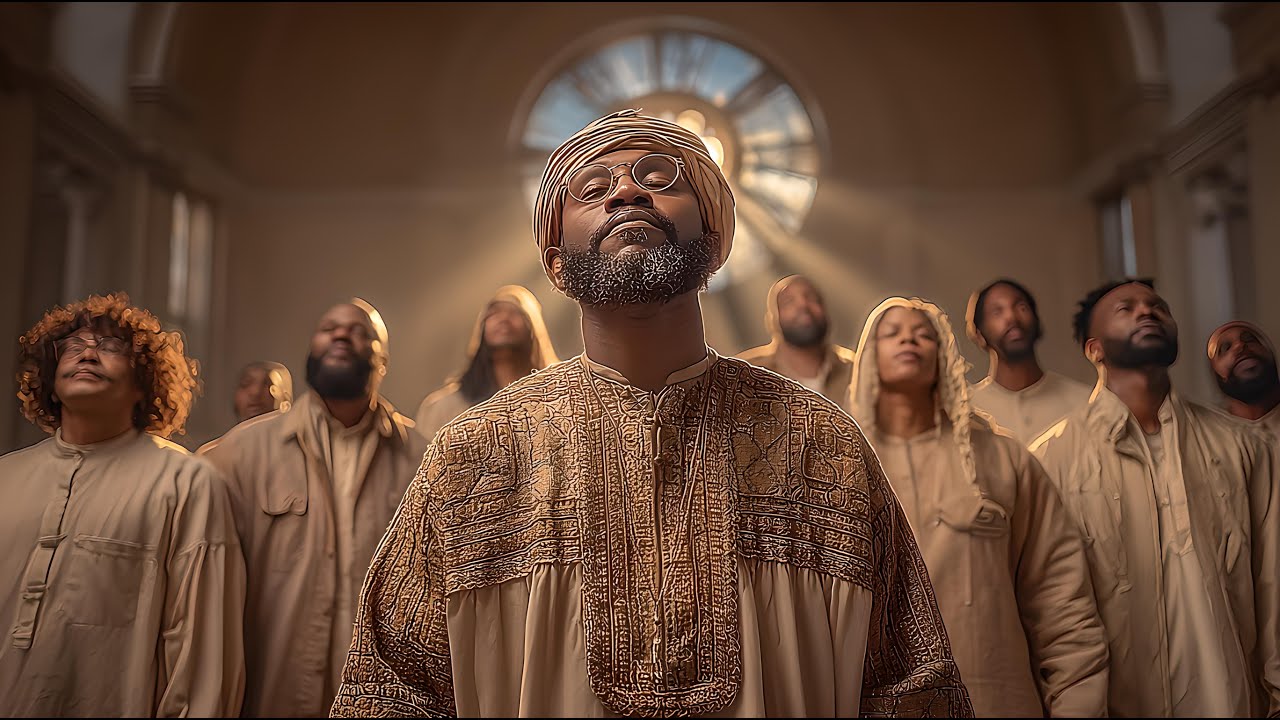 Elevated Spiritual Connection | Meditative Atmosphere in a Sanctuary