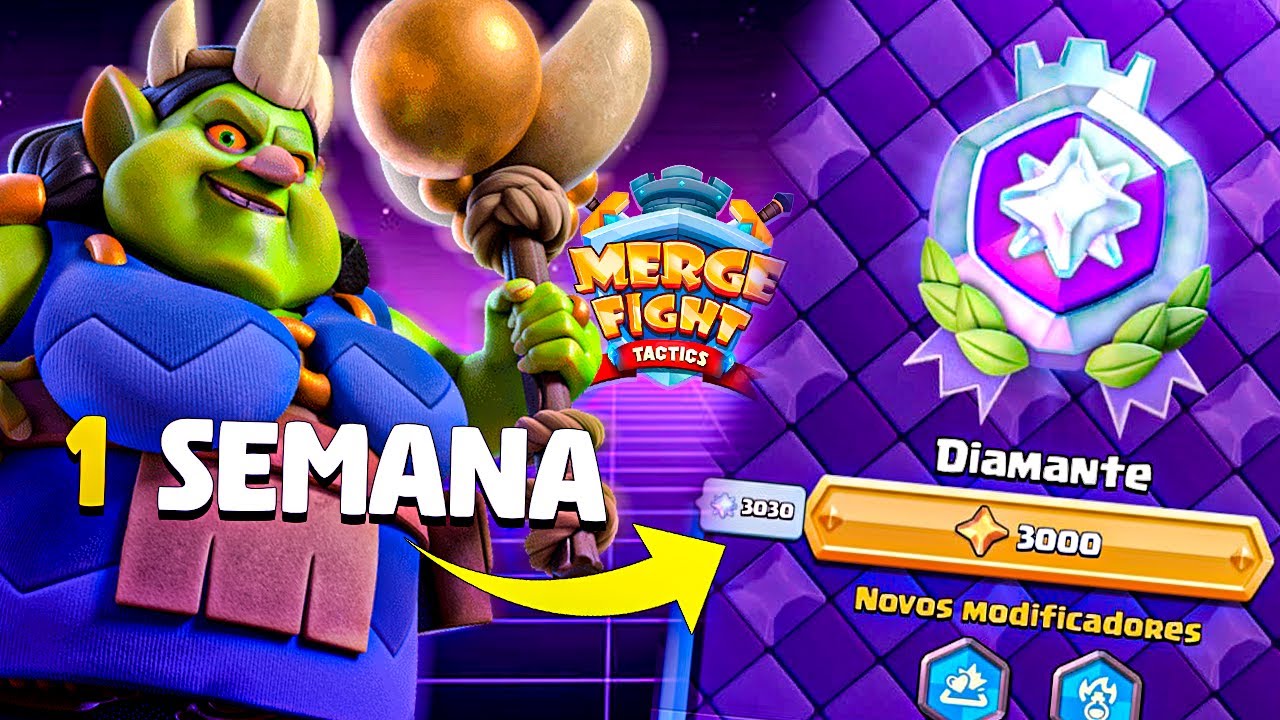 COMO EU PEGUEI A ULTIMA ARENA RAPIDO NO MERGE TATICS? (CLASH ROYALE)