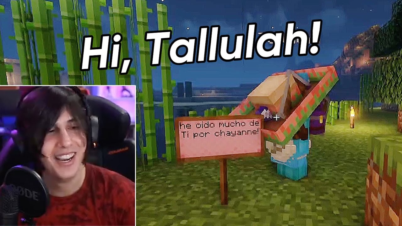MISSA Conoce a TALLULAH por Primera Vez (ft. ROIER) 🌷 🥚 QSMP 🥚 [ES SUB CC]