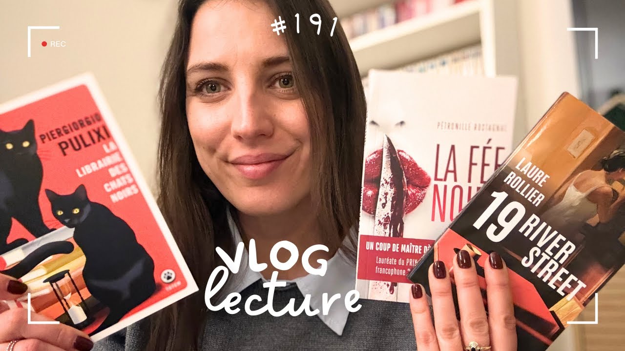 VLOG LECTURE #191 - 3 belles lectures pour commencer l'année 2026 ✨